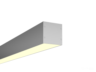 Линейный светильник HOKASU 50/50 U&D ПРОМ NoPS (Anod/1000mm/LT70 — 3K/38W) — БЕЗ БП