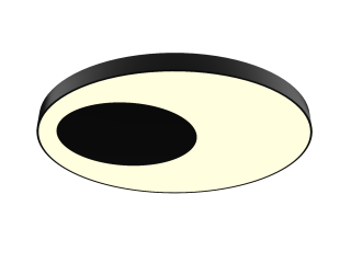 Светильник HOKASU Eclipse (RAL9005/1050mm/LT70 — 3K/140W)