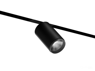 Светильник HOKASU OneLine Tube Zoom (RAL9005/D75/120mm — 4K/20W/12-50deg)