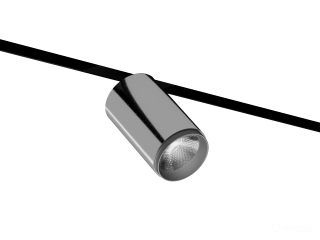 Светильник HOKASU OneLine Tube Zoom (SILVER/D75/120mm — 4K/20W/12-50deg)