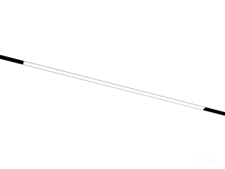 Светильник HOKASU OneLine LF (ral9005/1250mm/LT70 — 4K/25W/120deg)