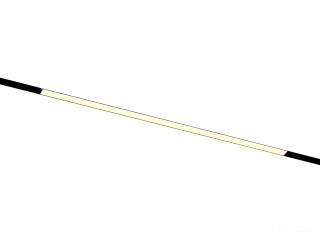 Светильник HOKASU OneLine LF (ral9005/1000mm/LT70 — 3K/20W/120deg)