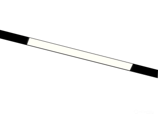 Светильник HOKASU OneLine LF (ral9005/400mm/LT70 — 4K/8W/120deg)