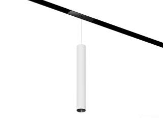 Светильник HOKASU OneLine Tube Hang (RAL9003+B/D40/320mm/Lens — 4K/7W/15deg)