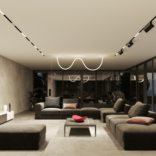 Living room lighting
