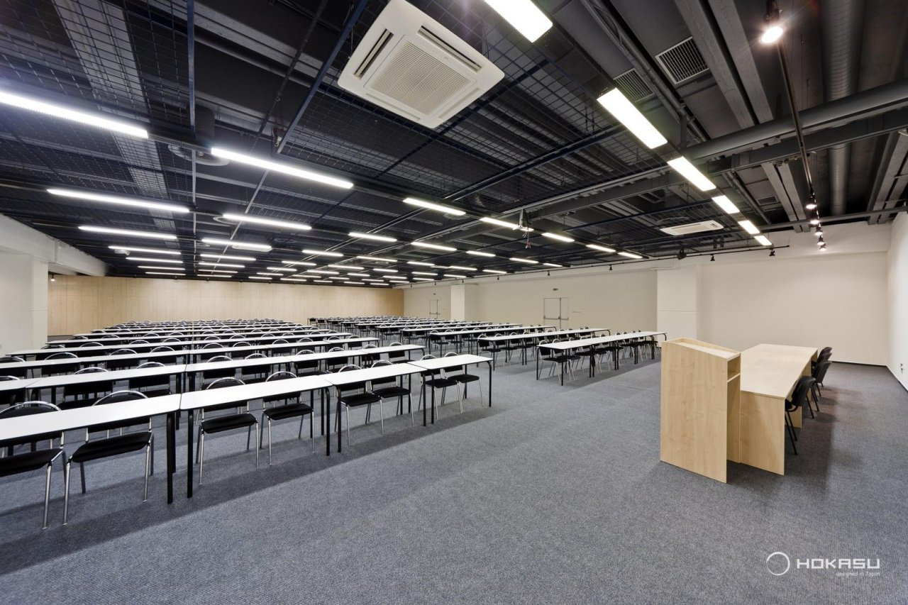 Classrooms and auditoriums