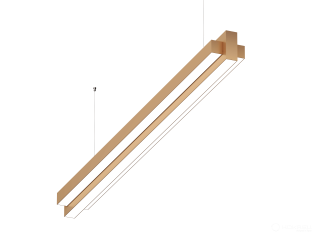 Linear lamp HOKASU Brick (Brass/1500mm/LT70 — 3K/31W)