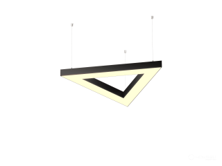 Lamp Triangle S50 (RAL9005/3x398/LT70 — 3K/26W)