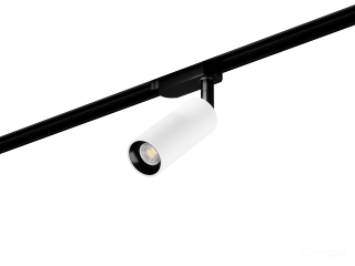 Lamp HOKASU Tube TR2 Lens (RAL9003+B/D40 — 5K/7W/24deg)
