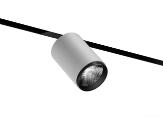 Lamp HOKASU OneLine Tube Zoom (RAL9003+B/D85/120mm — 4K/30W/12-50deg)