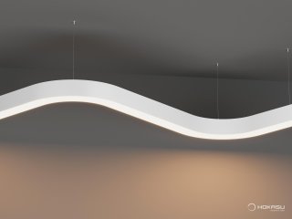 Linear lamp HOKASU Wave