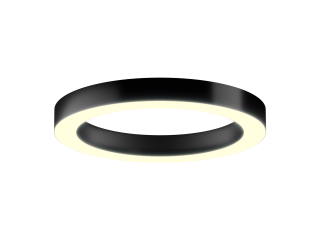 Lamp 6063 Ring (RAL9005/625mm/LT70 — 3K/59W)
