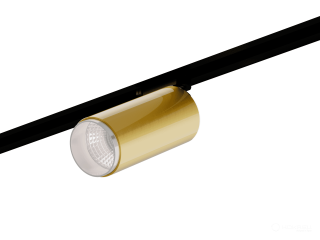 Трековый светильник HOKASU Tube Zoom TR2 (85-160/gold – 20w/3090/12-50deg)