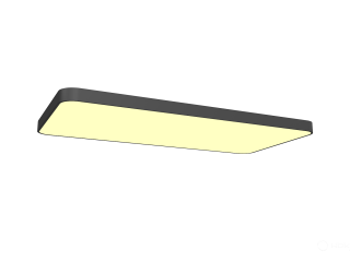 Lamp pendant HOKASU Square-R B 3K (153W/1250x625)
