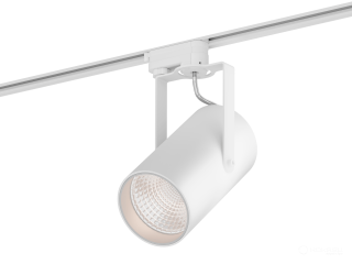 Lamp HOKASU Tube Clip TR4 (RAL9003/D85 — 3K/30W/23deg/CRI97/VB)