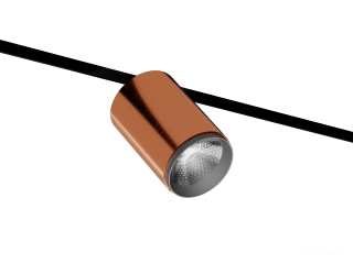 Lamp HOKASU OneLine Tube Zoom (COPPER/D85/120mm — 4K/30W/12-50deg)