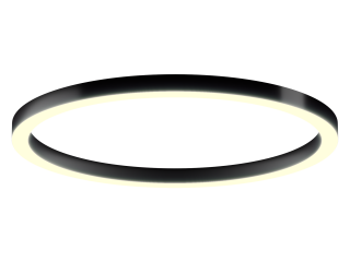 Lamp 6063 Ring (RAL9005/1550mm/LT70 — 3K/146W)