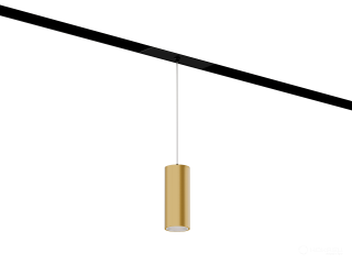 Armatürler HOKASU OneLine Tube Hang (GOLD/D40/100mm/Lens — 4K/7W/15deg)