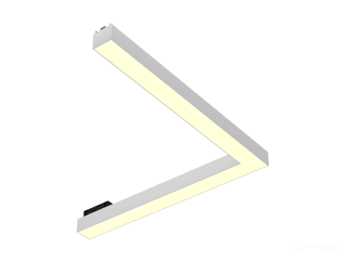 Lamp TrackLine Fold Angle (ral9003/400mm/400mm/LT70 — 3K/20W/120deg)