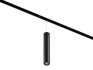 Lamp HOKASU OneLine Tube Hang Zoom (RAL9005/D55/320mm — 3K/10W/12-50deg)