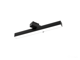 Linear luminaire with high brightness in a small size: the width of the light part is 30 mm.  Rotatable design allows 360° rotation of the luminaire.
