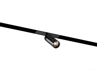 Lamp HOKASU OneLine Tube (RAL9005/D40/100mm/Lens — 3K/7W/36deg)