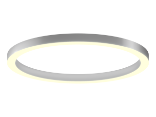 Lamp 6063 Ring (RAL9003/1400mm/LT70 — 3K/132W)