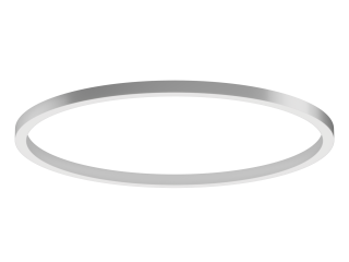 Lamp 6063 Ring (RAL9003/2000mm/LT70 — 4K/188W)