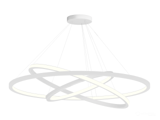 Lamp HOKASU PL6 (RAL9003/D425-625-830/LT70 — 4K/70,8W/120deg)