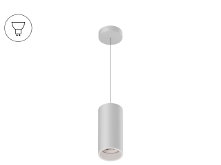 Pendant lamp Trunk Hang (RAL9003/D55/120mm — GU10)