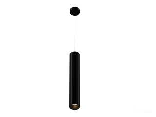 Lamp HOKASU Tube Hang+ (RAL9005/D55/320mm — 4K/10W/10deg)
