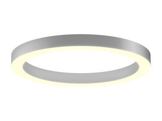 Lamp 6063 Ring (RAL9003/830mm/LT70 — 3K/78W)