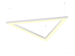 Lamp Triangle S50 (RAL9003/3x811/LT70 — 3K/52W)