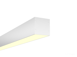 Линейный светильник HOKASU 50/50 U&D ПРОМ NoPS (RAL9003/1500mm/LT70 — 3K/57W) — БЕЗ БП