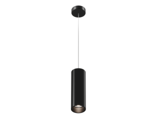 Lamp HOKASU Tube Hang (RAL9005/D55/160mm — 2.7K/10W/10deg)