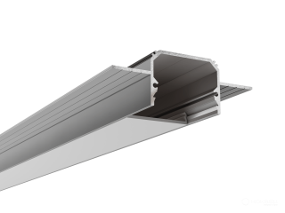 Dimensions: 35(83)x25mm.
<strong>From 2 to 5 meters!</strong>
Aluminum profile from the Japanese brand HOKASU for flush mounting (for putty)