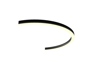Lamp Дуга (RAL9005/1400mm/LT70 — 3K/66W)