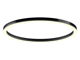 Lamp 6063 Ring (RAL9005/1400mm/LT70 — 3K/132W)