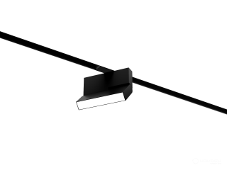 "Behold, in the realm of luminance, a linear luminaire of extraordinary brilliance graces the OneLine track system. A slender marvel, its luminous core a mere 30 mm wide, defies the confines of its compact form. With a swivel mechanism that grants it the freedom to tilt a full 90 degrees and pirouette 360 degrees around its axis, it becomes a true luminary virtuoso, illuminating your world with unparalleled precision and grace.