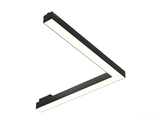 Lamp TrackLine Fold Angle (ral9005/400mm/400mm/LT70 — 4K/20W/120deg)