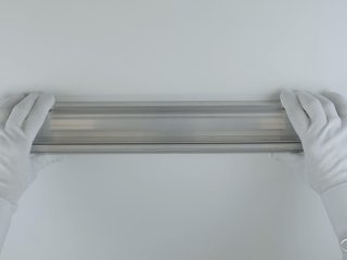 Supporting profile HOKASU STC S35 for stretch ceiling