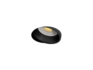 Lamp HOKASU DOT Spin Edgeless noPS (RAL9005 — 5K/10W/38deg/CRI98)