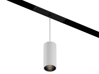 Lamp HOKASU OneLine Tube Hang (RAL9003+B/D55/120mm — 4K/10W/38deg)