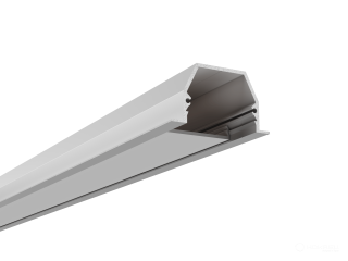 Anodized/painted aluminum profile for recessed linear luminaires.
Dimensions 35(45)x25mm
