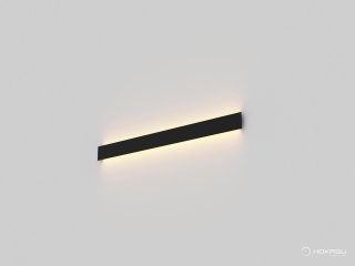 Wall lamp HOKASU WL1 (ral9005/1000mm — 3K/20W)