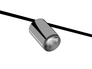 Lamp HOKASU OneLine Tube Zoom (SILVER/D85/120mm — 4K/30W/12-50deg)