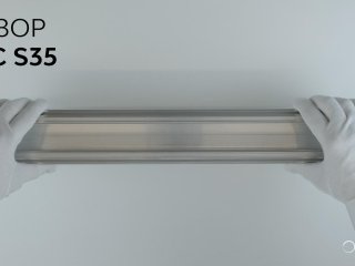 Gergi tavan için gömülü profil HOKASU STC S35