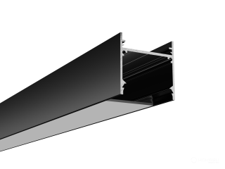 Dimensions 35x35mm.
Available: black, silver.
Chic anodized aluminum profile for the manufacture of linear luminaires (suspended / overhead) with an external power source!