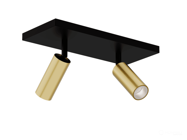 Lamp HOKASU Tube Duo (GOLD/D40/Lens — 4K/10W/60deg)