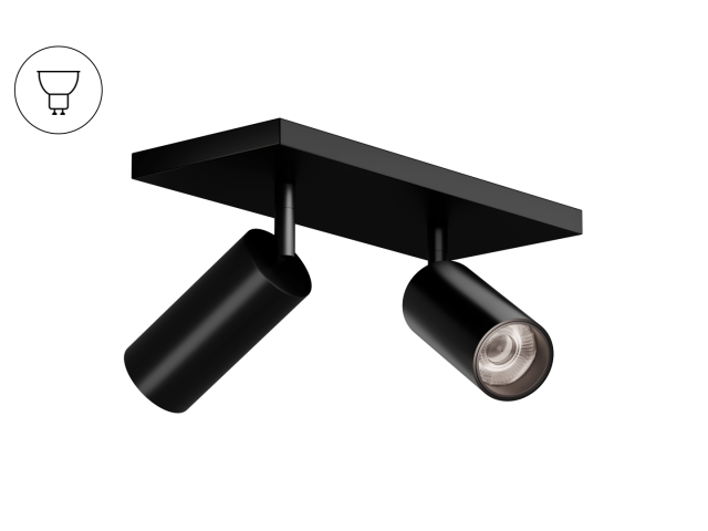 Surface lamp Trunk Duo (GU10)